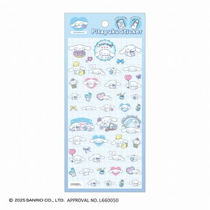 ■2025AW　先行予約■　サンリオキャラクターズ　ぴたぷくステッカー　シナモロール