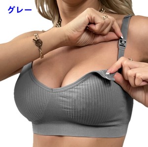マタニティーウェア ブラジャー 授乳用 無地 快適 レディース ファッション MBQ3730