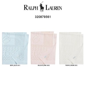 POLO RALPH LAUREN(ポロ ラルフローレン)ブランケット おくるみ コットン ニット ベア ベビー 320879561