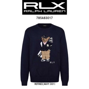 RLX RALPH LAUREN(アールエルエックス ラルフローレン)セーター ニット 長袖 ポロベア メンズ 785A83017