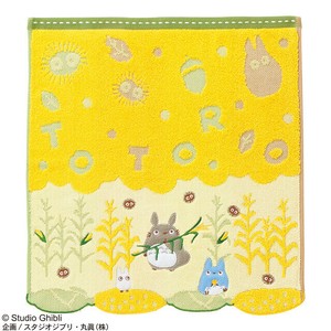 スタジオジブリ となりのトトロ とうもろこしとトトロ　ウォッシュタオル