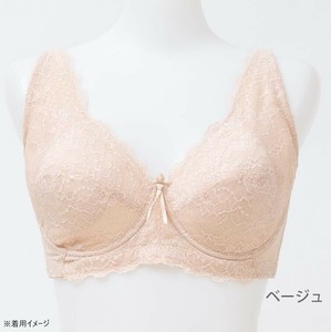 TAMURA yauco 脇高ワイヤー入り フルカップブラジャー ベージュ F85 YTC22