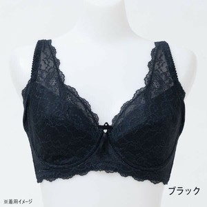TAMURA yauco 脇高ワイヤー入り フルカップブラジャー ブラック B75 YTA22