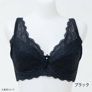 TAMURA yauco 脇高ワイヤー入り フルカップブラジャー ブラック B80 YTA22