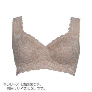 TAMURA Yauco 総レース多機能ブラジャー TYA90 フラックスベージュ3L-TYA90-220-3L