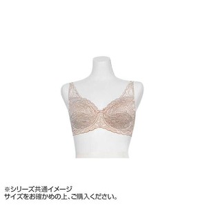 TAMURA Yauco 総レース背付きワイヤー入りフルカップブラジャー TYC55 フラックスベージュ C75