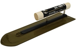 コンヨ 嘉彦 PCモルタル鏝 先丸 土間型 370mm 15653