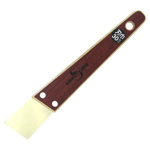 坂爪製作所 sakazume 下地用ステンレスヘラ 0.4mm厚x30mm幅 14090