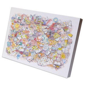 2025年新商品 艺术相框 插画 7inch