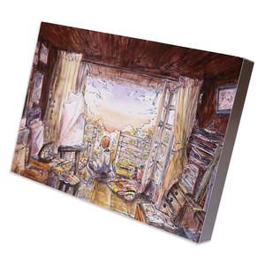 2025年新商品 艺术相框 插画 7inch