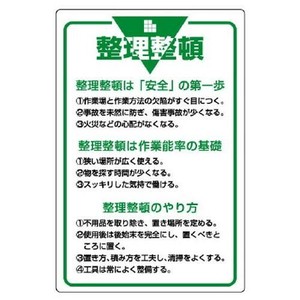 ユニット 管理表示板　整理整頓 808-46
