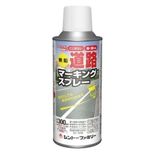 ユニット マーキングスプレー　300ml　白 349-101W