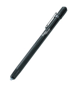 LEDペンライト スタイラス (ブラックボディ) ホワイトLED 全長158mm
