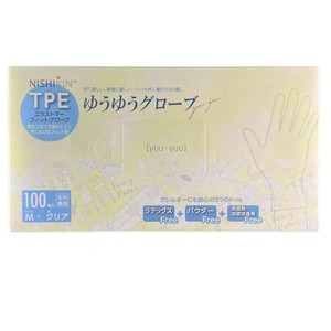 NISHIKIN　ゆうゆうグローブTPE　手袋　M