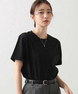 シルケット天竺クルーTシャツ