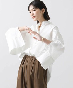 LUCN袖スリットシャツ