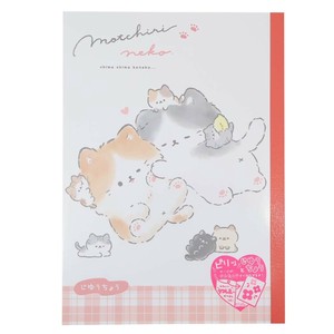 【自由帳】ピリッと自由帳 もっちりねこ