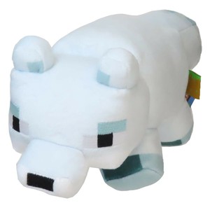 【ぬいぐるみ】Minecraft コレクションぬいぐるみ ホッキョクギツネ