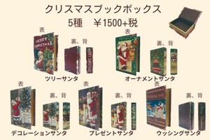 小物收纳用品 新商品 圣诞节 5种类