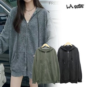 Hoodie Pigment Zip-Up Hoodie Vintage