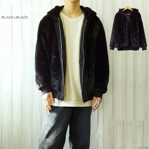 ファー リバーシブル MA-1 ビッグシルエット ブルゾン