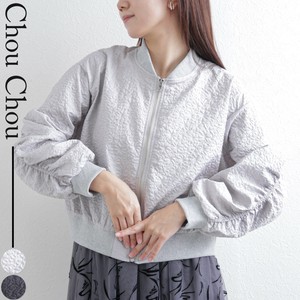 お袖シャーリング　ジャケット　2025人気  chouchou東京