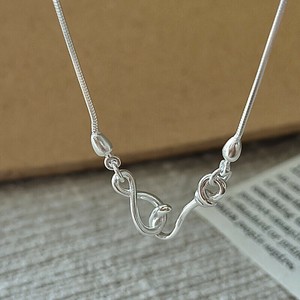Silver Chain Necklace silver Retro [2025 NEW]