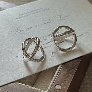 Pierced Earrings Silver Post silver [2025 NEW]