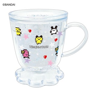 ■2025AW　先行予約■　たまごっち　カフェ型グリッターカップ　ドット