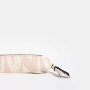 【caroline gardner】PINK CHECKMATE HEARTS PENCIL CASE