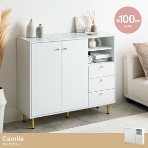 【直送可】【幅100cm】Camila キャビネット【送料無料】