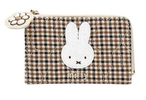 キルティングチェックシリーズ　フラグメントケース　ミッフィー/MIFFY