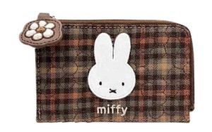 キルティングチェックシリーズ　フラグメントケース　ミッフィー/MIFFY