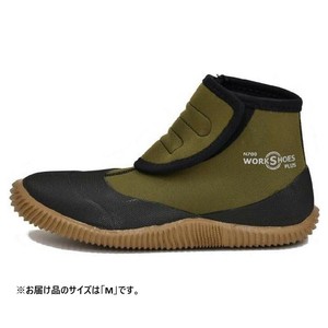 アトムワークス ワークシューズプラス M グリーン N700_M_G