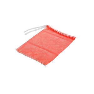 シモジマ 野菜用 メリヤスネット 2KG ラベル無 赤 25枚入1パック 004711775