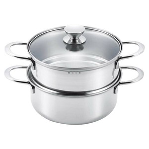 ルチェンテ IH対応二段蒸し器20cm LU-20M 5357-074