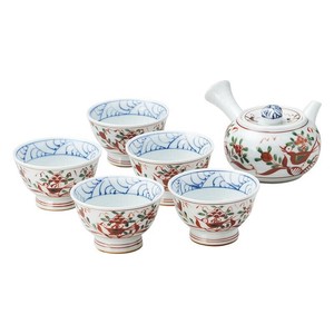波佐見焼 古伊万里写し絵 急須茶器揃 007-408M 5510-082
