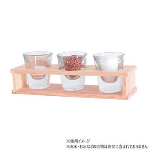 神棚の里 モダン神具膳 Lotus glass