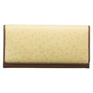 小田清 草木染め印伝 つた桜柄長財布 DRS2700-03 5610-135