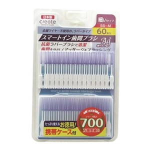クリエイト　スマートイン歯間ブラシ　細いタイプ　60本入