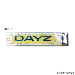 AWESOME(オーサム)　デイズ　B21W　ロゴ　エクスクルーシブ　ポッティングステッカー　ブルー