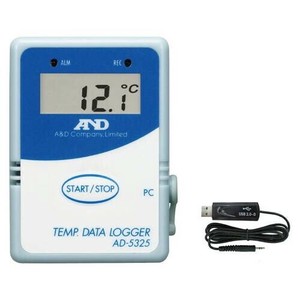 A&D データロガー 8000メモリー 専用通信セット付属 AD5325SET