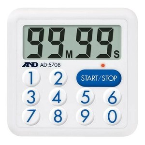 A&D 防滴タイマー 100分 強力マグネット内蔵 AD5708
