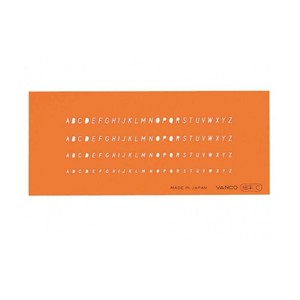 バンコ テンプレート  L-細字　C 10063