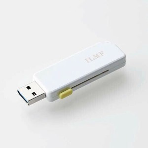 ILMF/USBメモリー/USB5Gbps対応/スライドシャッター式/32GB/イエロー MF-ER3032GYL-IL