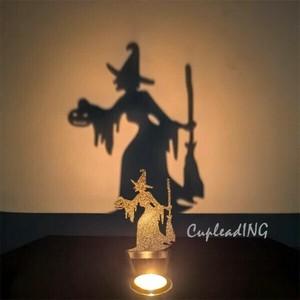 ≪予約商品≫INSスタイル ハロウィン インテリア 髑髏 かぼちゃ キャンドルホルダー ゴースト デスク小物