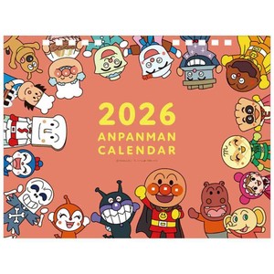 【取寄品】卓上 それいけ!アンパンマン 卓上カレンダー2026年