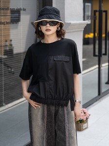 Tシャツ  ラウンドネック  半袖  無地 快適 レディース ファッション DYLA1191