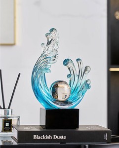 芸術 インテリア雑貨  抽象 置物   樹脂   WCMA854