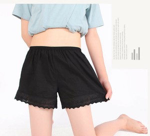 ショートパンツ 薄手 安全ズボン  レース 無地 快適 レディース ファッション   MBQ3872